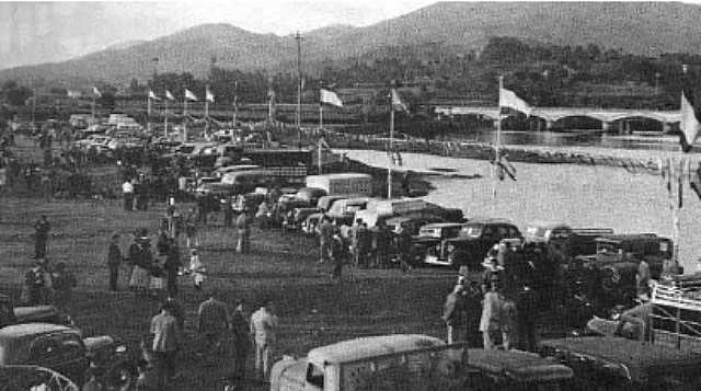 Campo da Insua na Feira do ano 1950